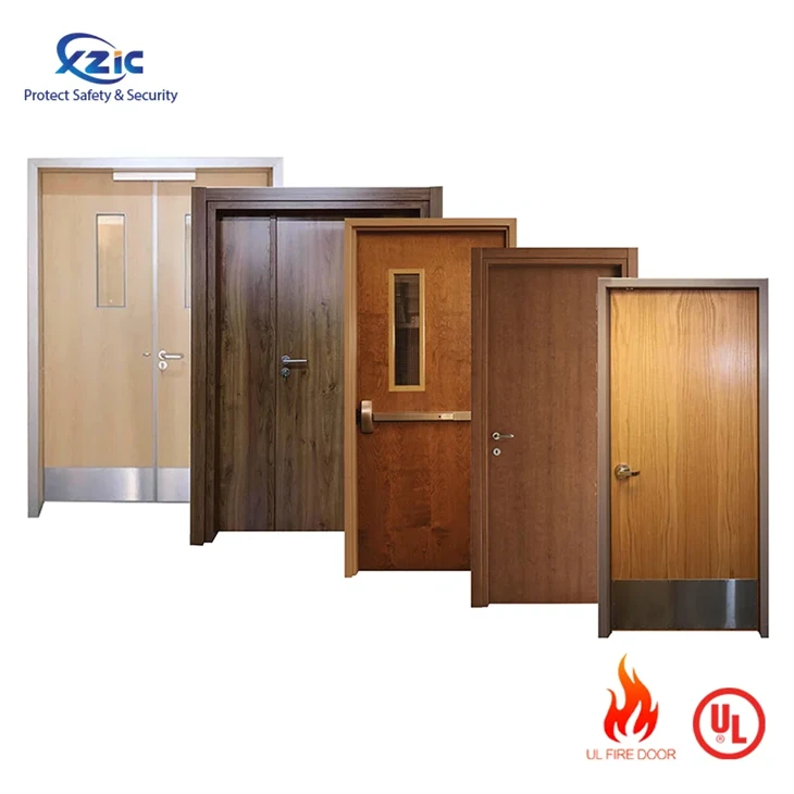 UL Listed Wood Fire Door factory